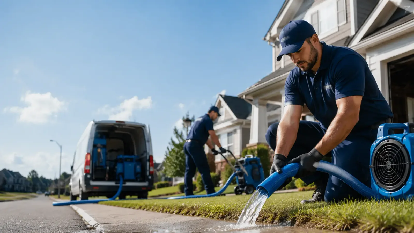 Flood Damage Restoration in Dustin, OK